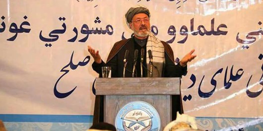 رئیس شورای عالی صلح افغانستان خواستار حمایت علمای دین از روند آشتی ملی شد