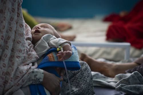 در افغانستان از هر ۲۵ نوزاد یک ‌نفر می‌میرد