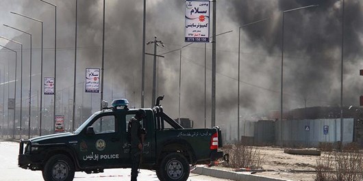 انفجار در شهر کابل/ مهاجمان مسلح به ساختمان وزارت کشور افغانستان حمله کردند