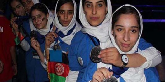 درخشش دختران رباتیک افغانستان در رقابت‌های جهانی مکزیک