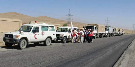 ارسال کمک‌های بشردوستانه به جاغوری و مالستان