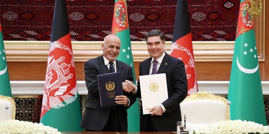 افغانستان و ترکمنستان معاهده همکاری استراتژیک امضا کردند