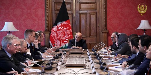 غنی بر شفافیت انتخابات افغانستان تاکید کرد