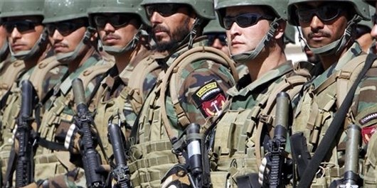 نظامیان افغان برای تامین امنیت انتخابات به حالت آماده باش در آمدند