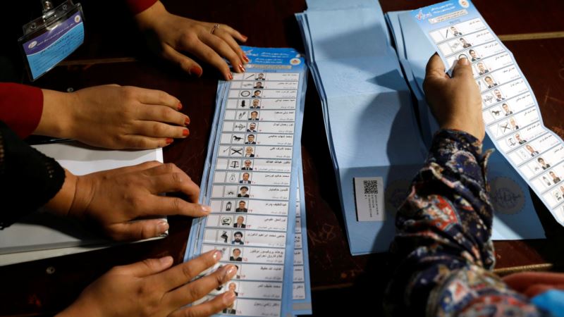 احتمال اعلام نتایج ابتدایی انتخابات افغانستان تا چهار روز آینده