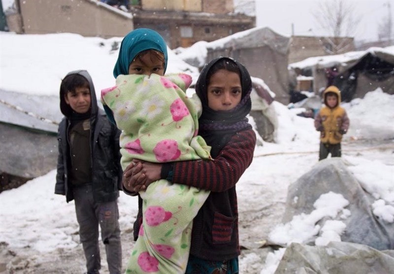 خانواده‌های افغان و دشواری فراهم کردن غذا در زمستان